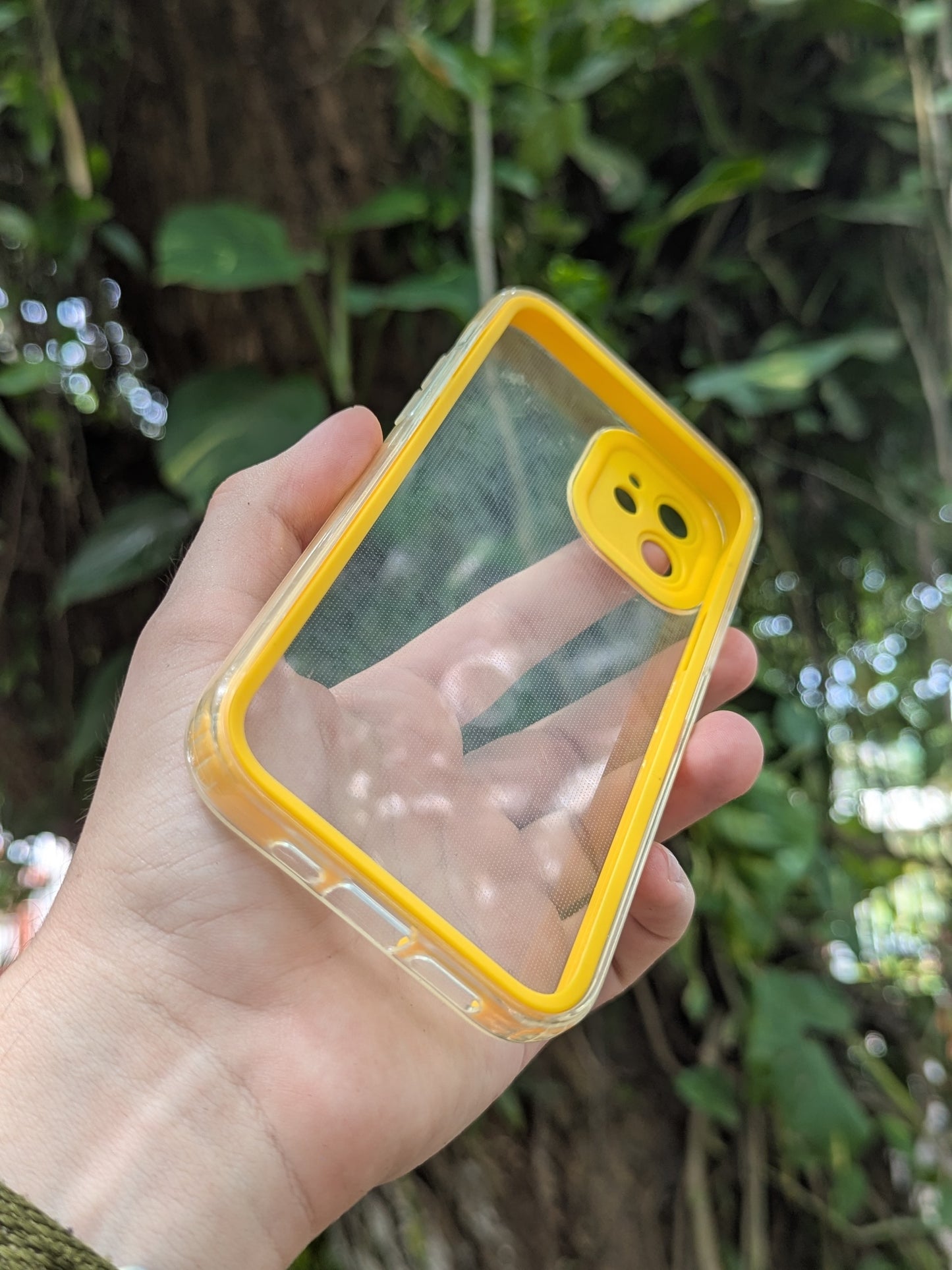 Case Yellow Clear iPhone 12