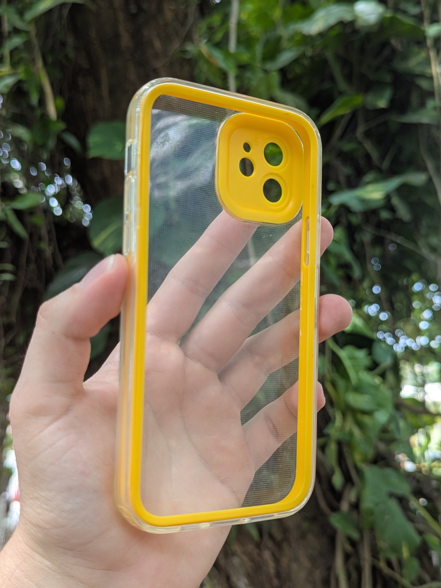Case Yellow Clear iPhone 12
