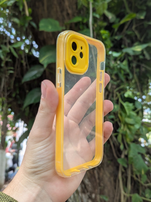 Case Yellow Clear iPhone 12