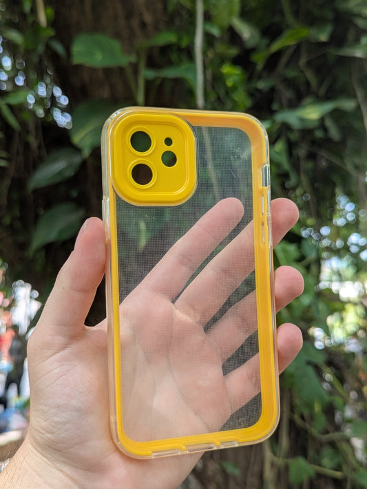 Case Yellow Clear iPhone 12